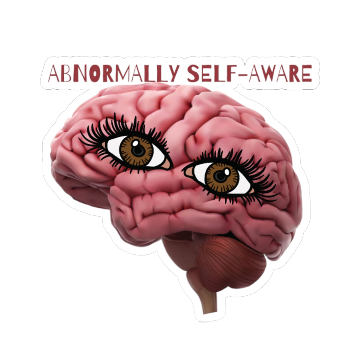 Abnormal Self Sticker