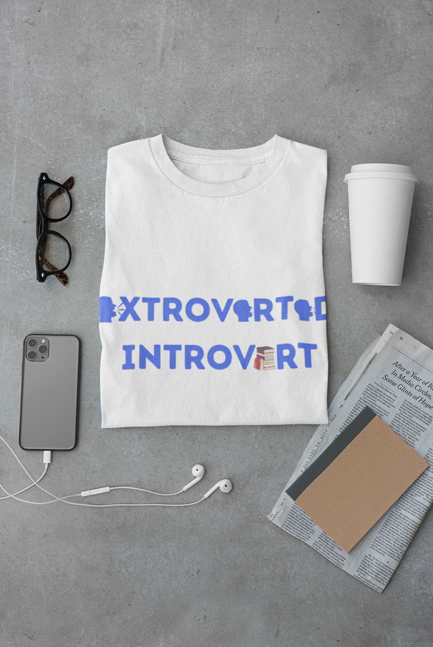 Extroverted Introvert Tee