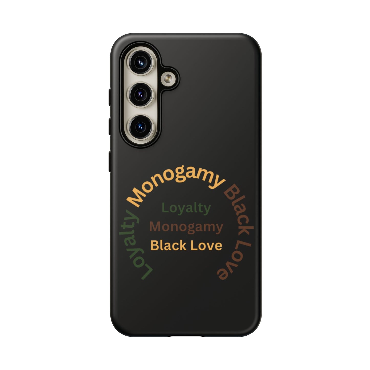 MonoBlack Love Phone Cases