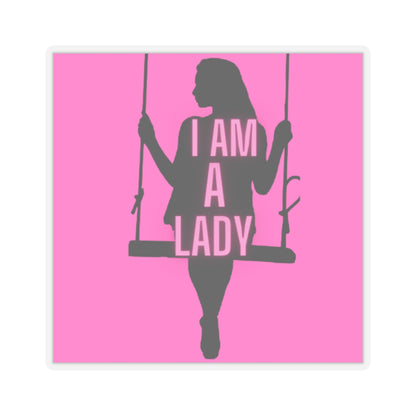 I Am A Lady Sticker