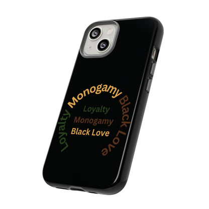 MonoBlack Love Phone Cases