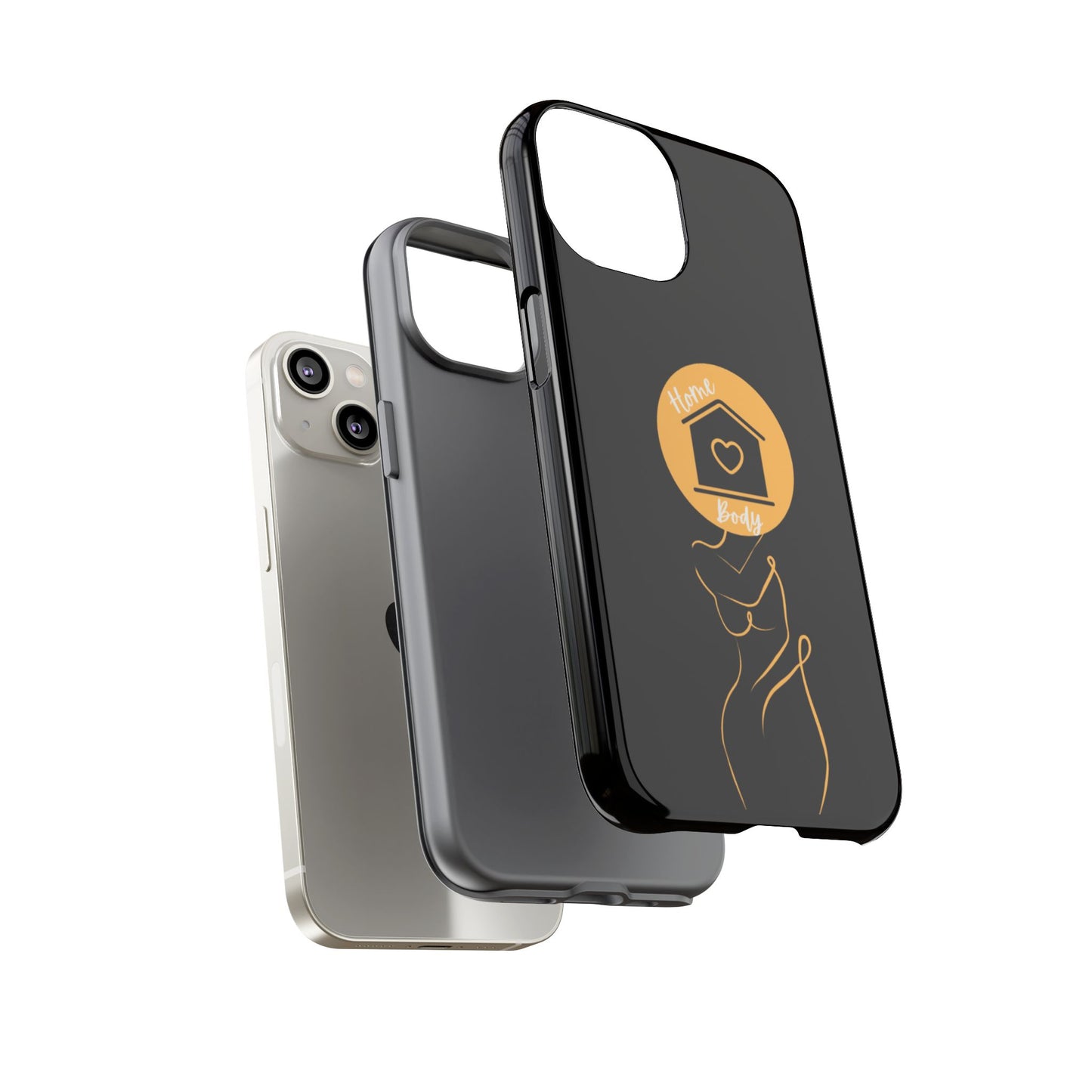 Homebody (BLK) Phone Case